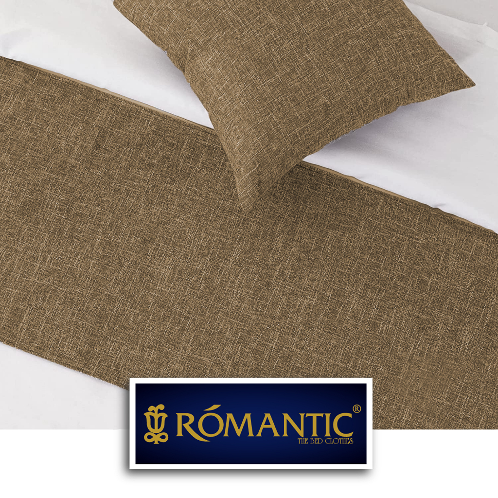 Bed Runner / Selendang kasur Mocha by ROMANTIC standard Hotel minimalis