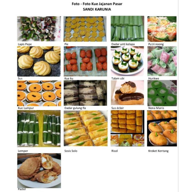 

Jajanan Sandi Karunia