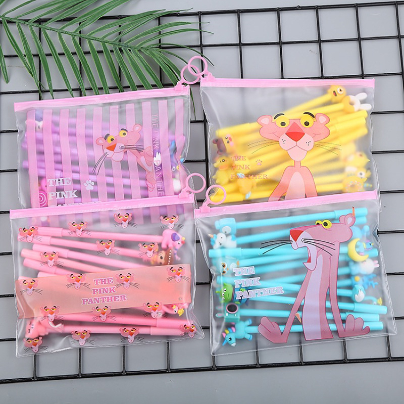 

(ISI 20) BOLPEN GEL TINTA 0.5 MM HITAM PENA KARAKTER + TEMPAT PENSIL PLASTIK | PULPEN GEL