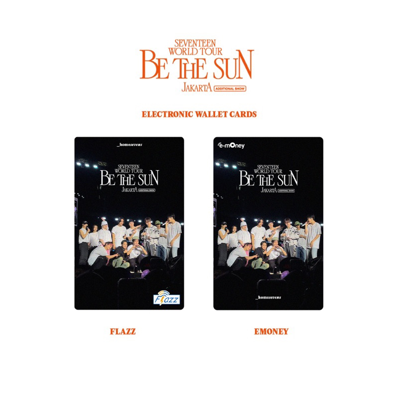 Pelunasan E-money SEVENTEEN BE THE SUN