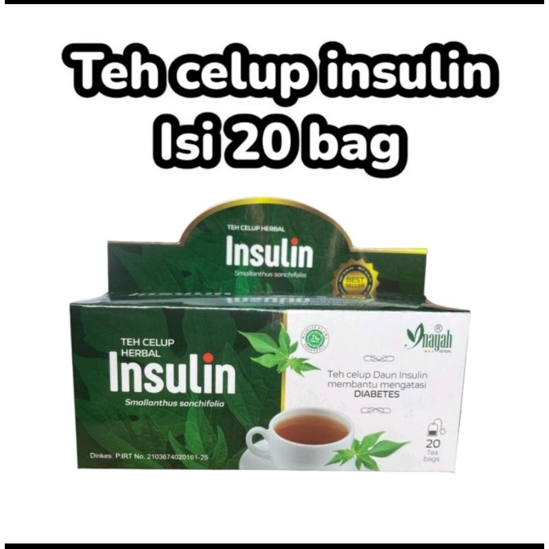 Teh Daun Insulin Teh Celup Daun Insulin