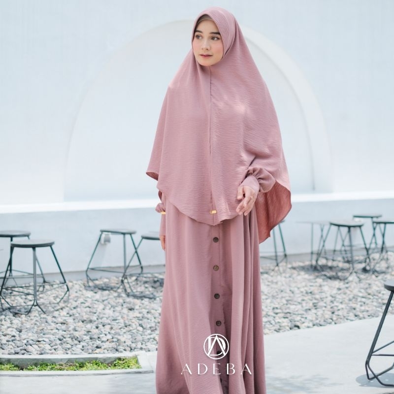 MECCA SET GAMIS CRINKLE SET JILBAB