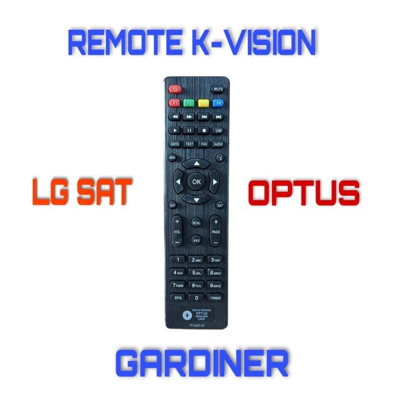 REMOTE RECEIVER DECODER K VISION C2000 BROMO LG SAT OPTUS GARDINER OTTIMO