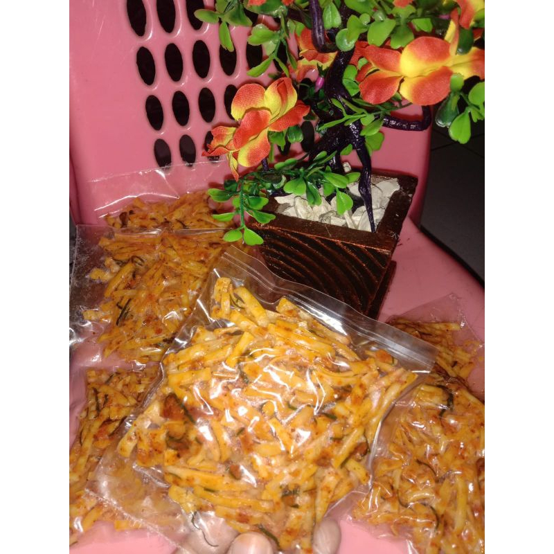 

sistik balado daun jeruk kemasan 30grm