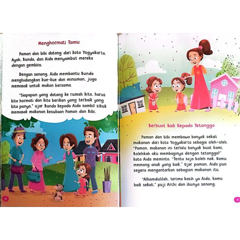 Buku Dongeng Sopan Santun full colour(19×26cm)