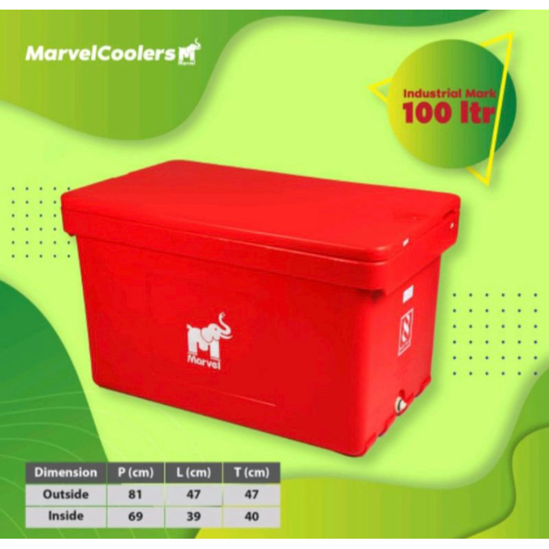 Cooler Box Box Es 100 Liter Marvel