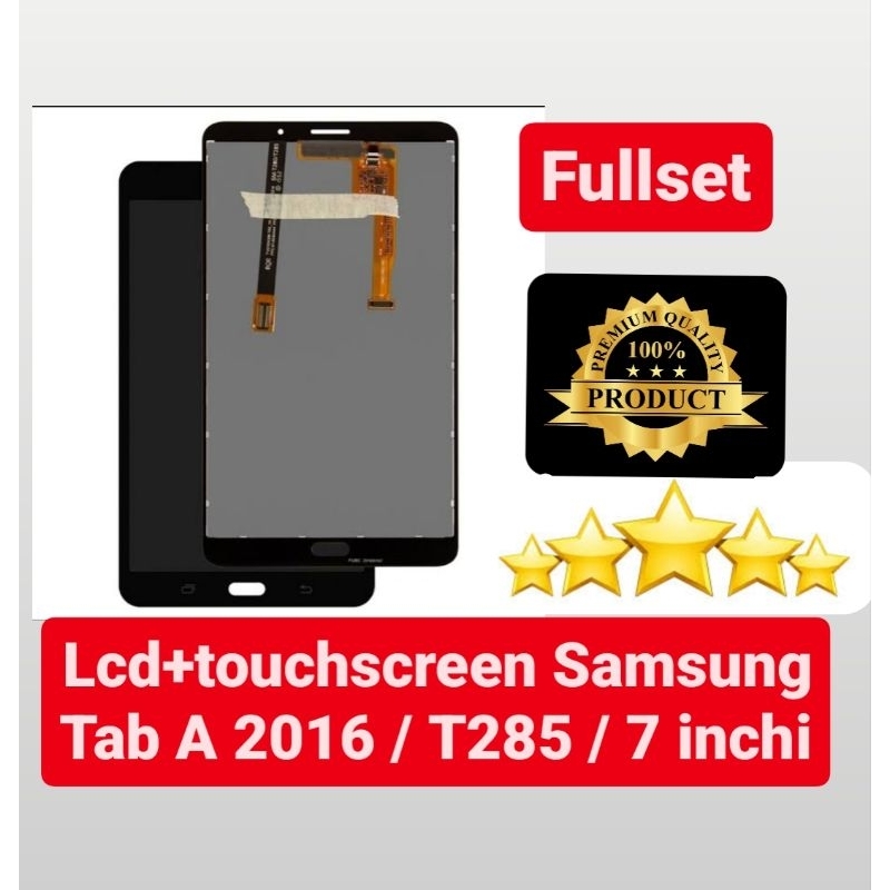 LCD+TOUCHSCREEN SAMSUNG TAB A 2016/ T285/7 INCHI FULLSET