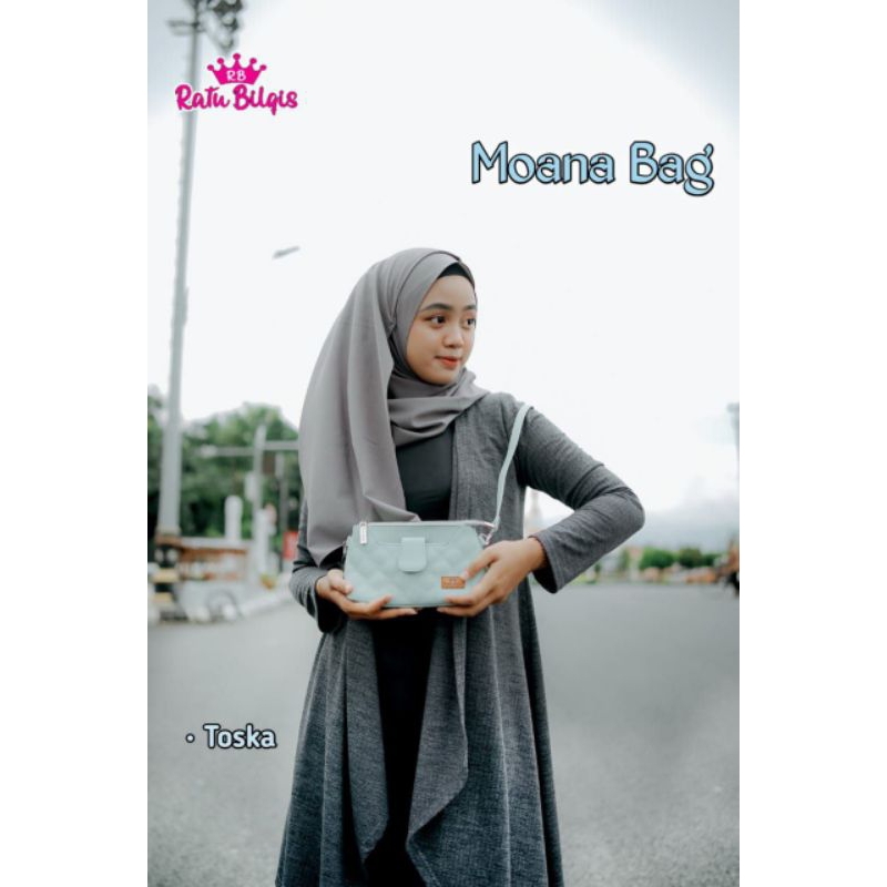Moana bag chocoly bordir by Ratu Bilqis
