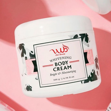 WUB SKIN BEAUTY Body Cream Milk 200 Gram