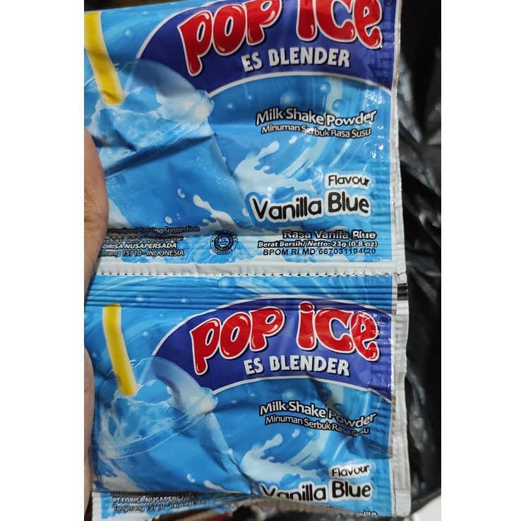 

Pop Ice Vanilla Blue