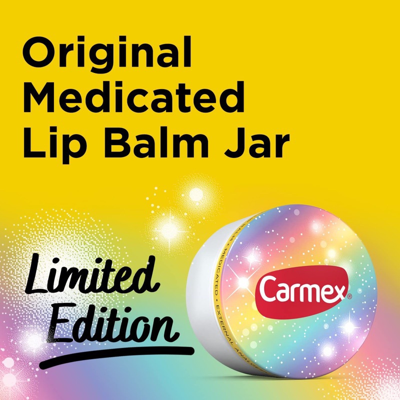 Carmex Medicated Classic Lip Balm SPF15 | Cupcake Batter | Limited Edition Holiday