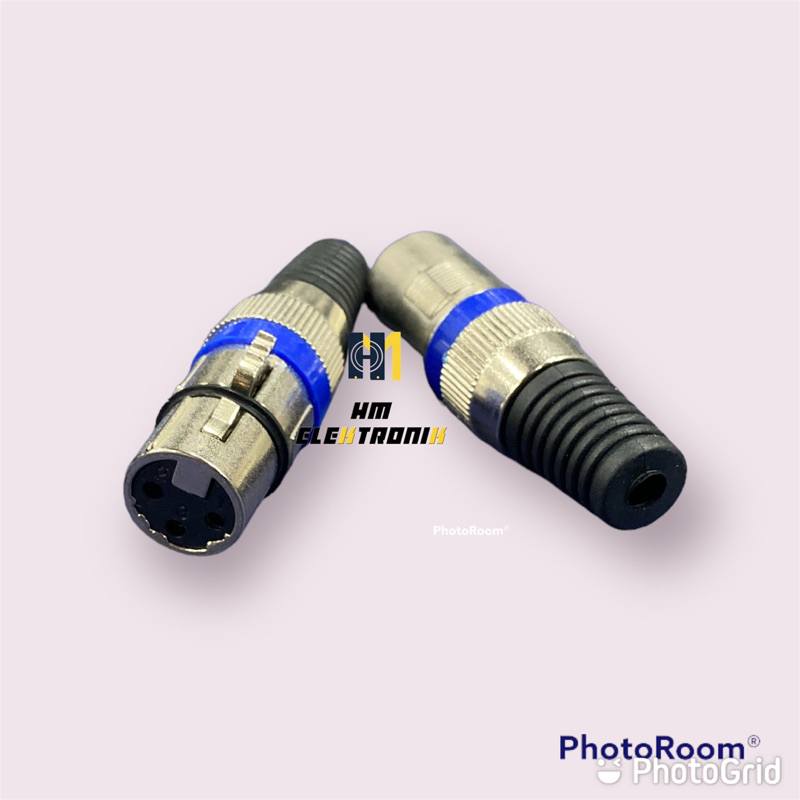 Jek Canon Female & Male xlr jak Xlr connector mic