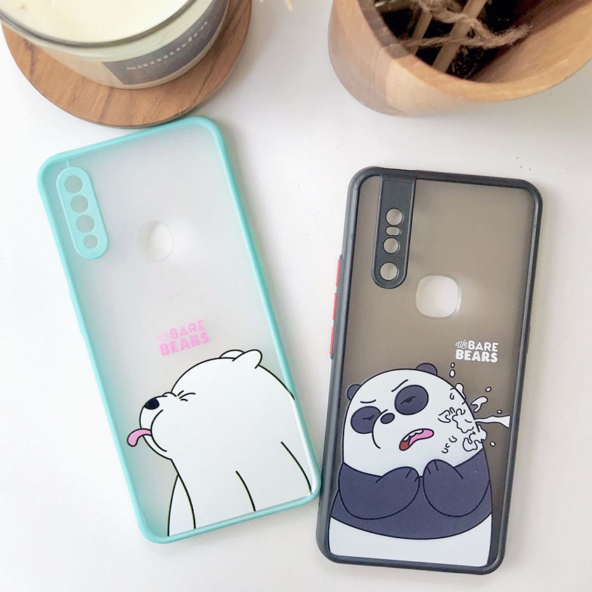 PRINTING HYBRID Panda  case samsung a52s a01 core a02s a10 a10s a11 a12 a20 a30 a21s a31 a32 4g a50 a51 a52 a71 a72