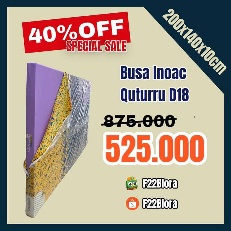 Busa Qutturu Asli 100% Inoac