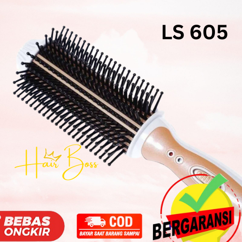 NEW Sisir Blow LadyStar 605 Original Bergaransi / Catokan Blower / Pelurus Rambut Elektrik / Ceramic