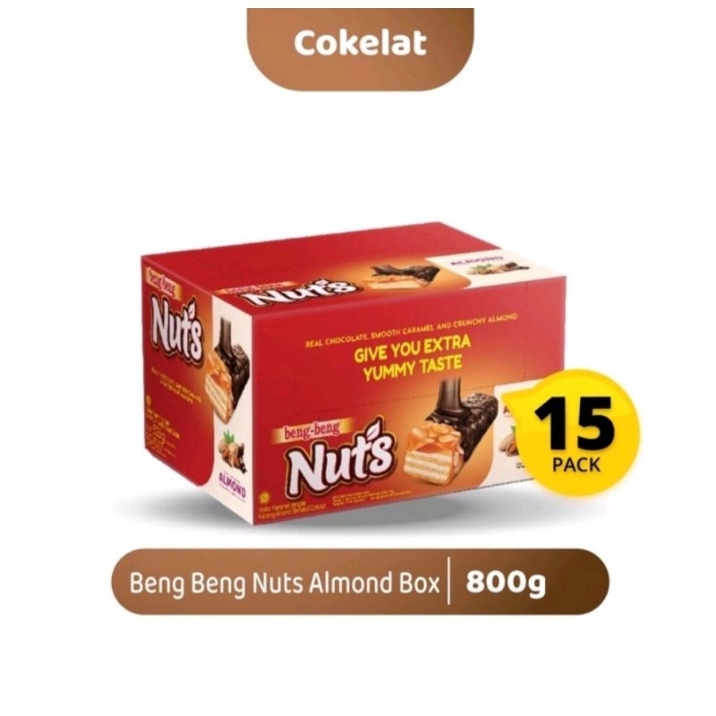 

Beng Beng Nuts Almond 15pcs @35g