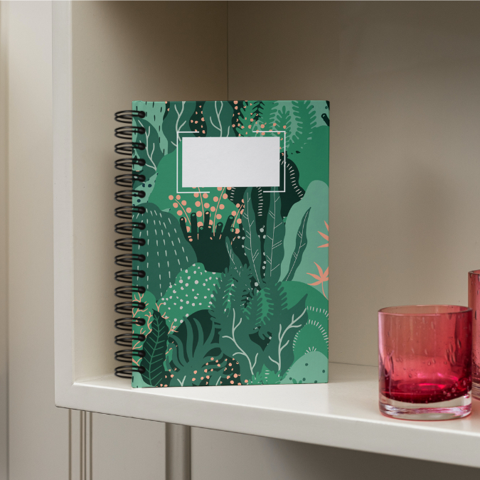 

Handmade Notebook A5 - Hardcover Garis By Monologprojects