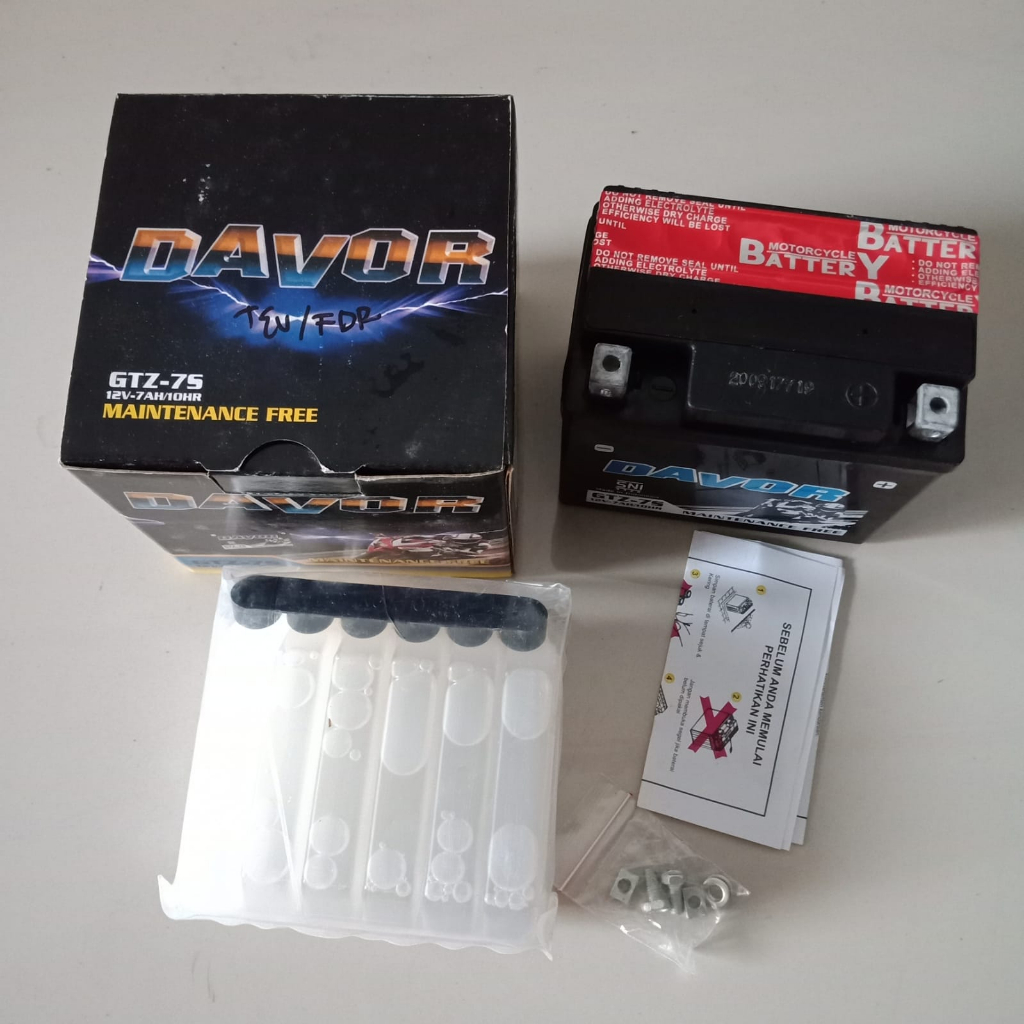 Aki DAVOR GTZ-7S MF 12V-7AH/10H