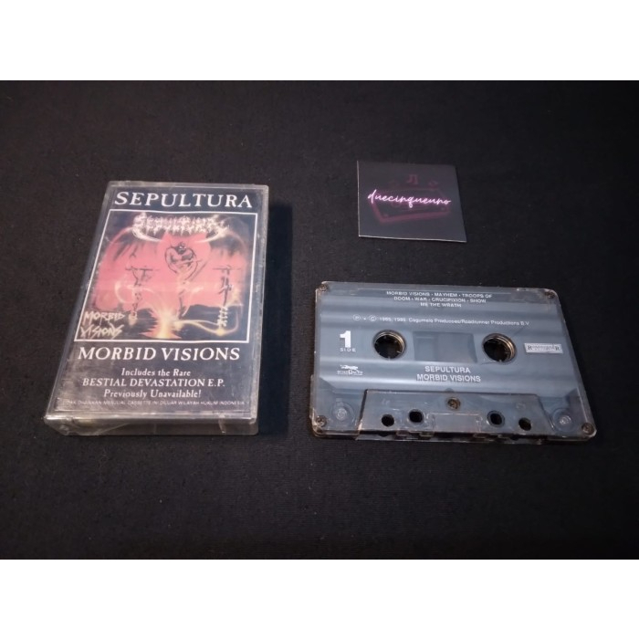 SEPULTURA - MORBID VISIONS (KASET PITA)