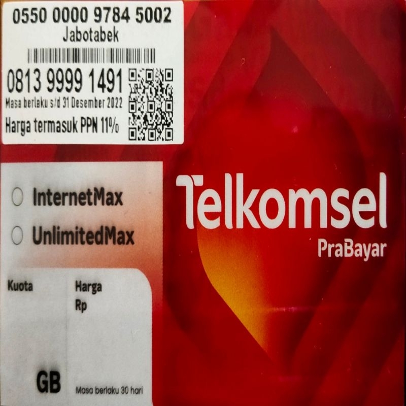 COUPLES CANTIK TELKOMSEL 9999