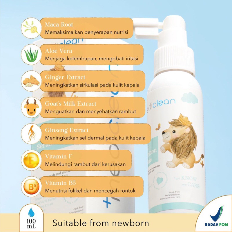 Mediclean Hair Nutrition Serum 100ml