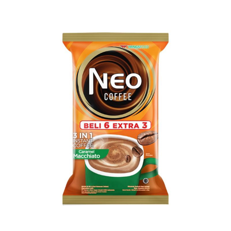 

Neo Coffee Caramel Machiato 9x20 gr