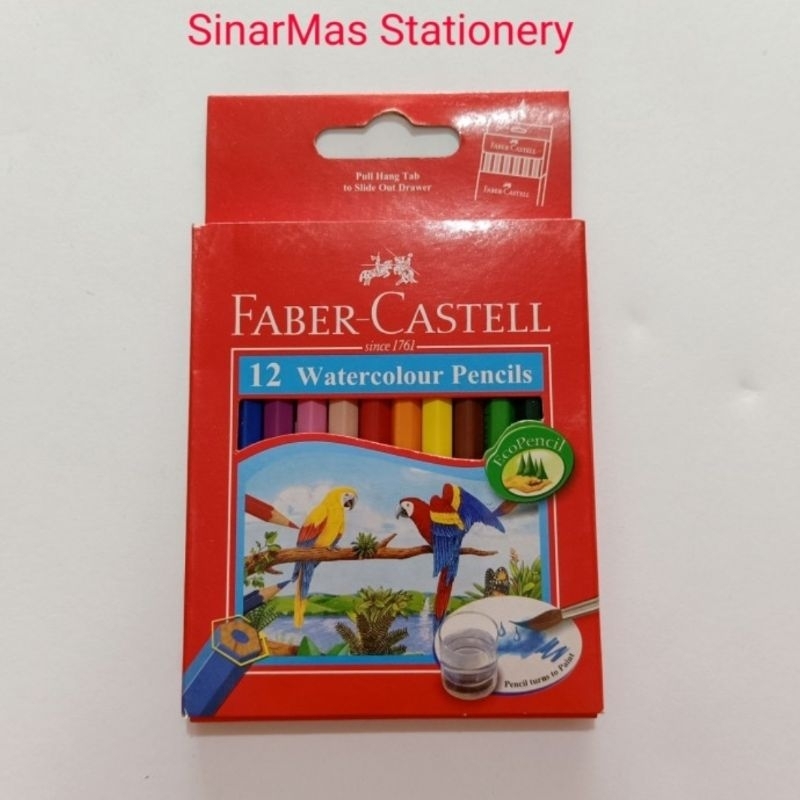 

Pensil Warna Faber Castell 12 Pendek Water Colour - Pensil Gambar Faber Castell 12 Warna - Water Colour Pencils Faber Castell 12 Pendek