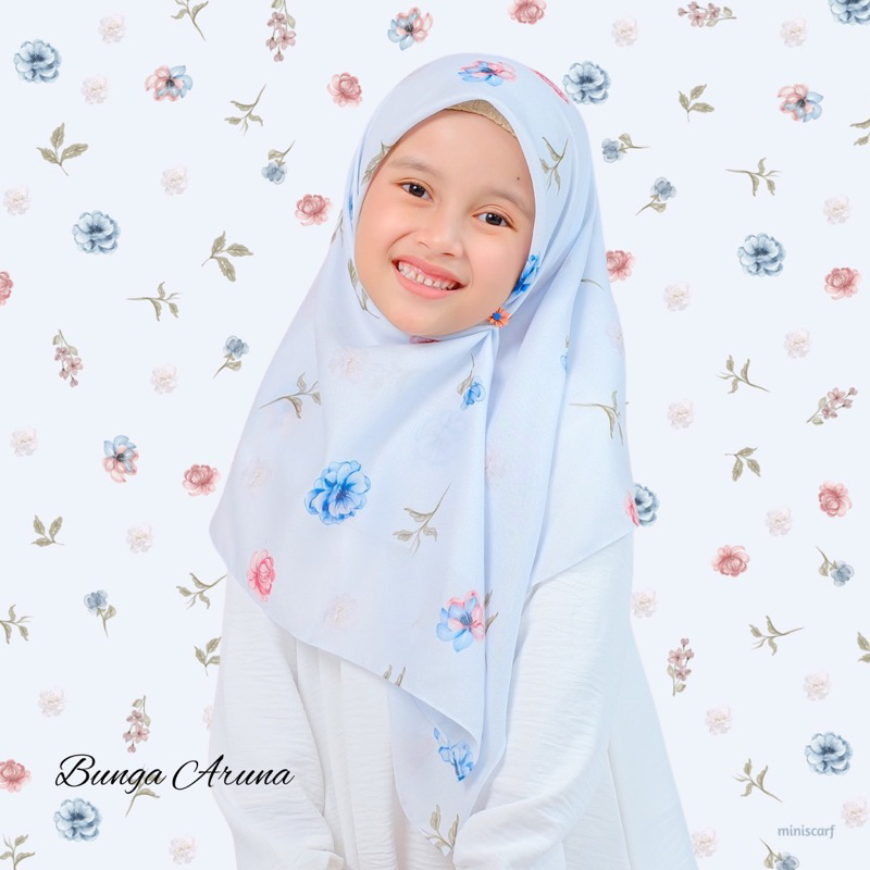 Pre Order - Kerudung Anak - Flower Series