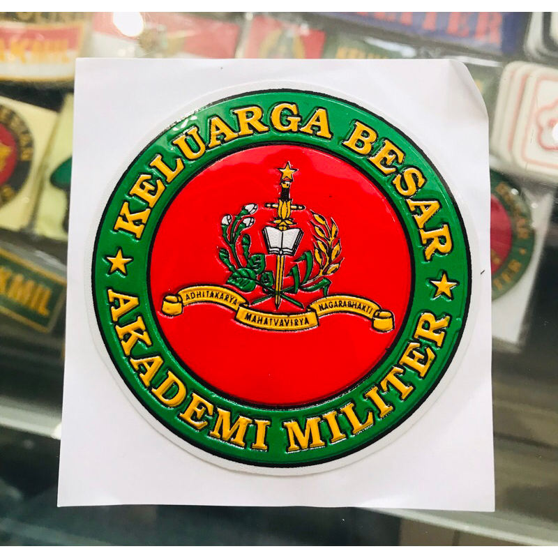 

Stiker Keluarga Besar Akademi Militer AKMIL || stiker akmil