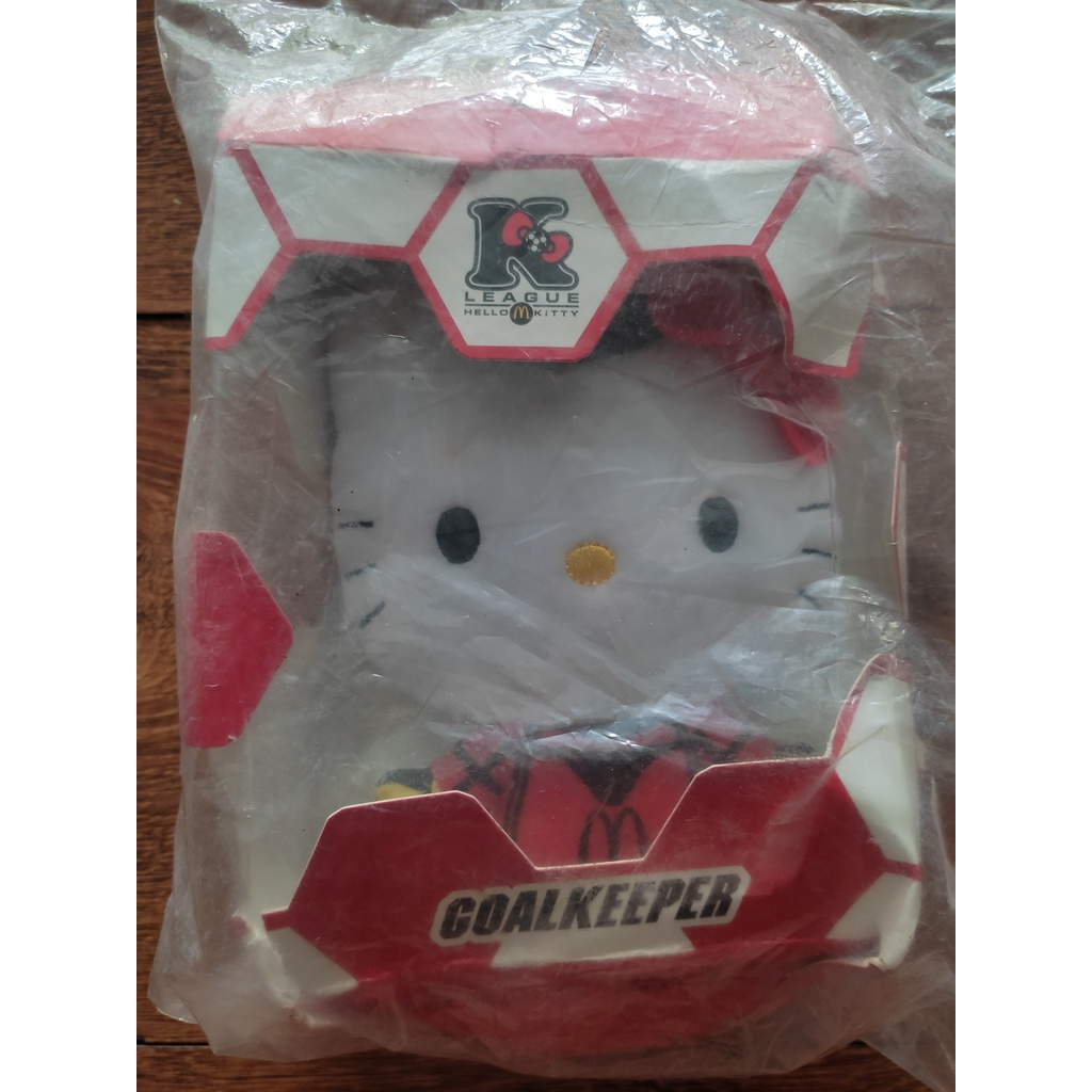 Boneka Hello Kitty K League Goalkeeper Mc Donalds