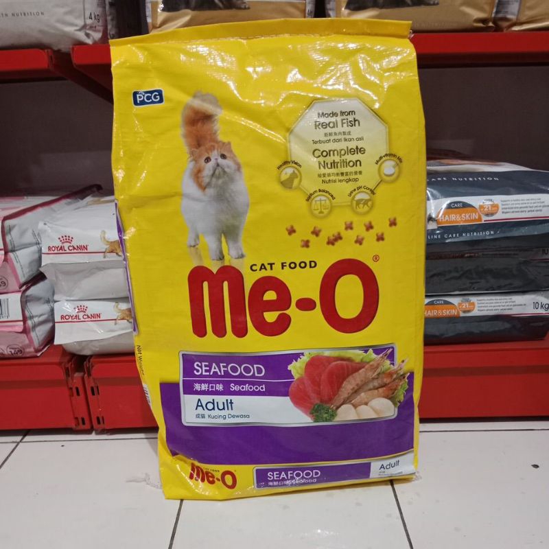 Makanan Kucing Dewasa Me-O Meo Seafood 7kg- Cat Food