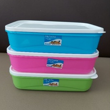 Lunch Box Sekat / Kotak Makan Plastik - KMP LB 900