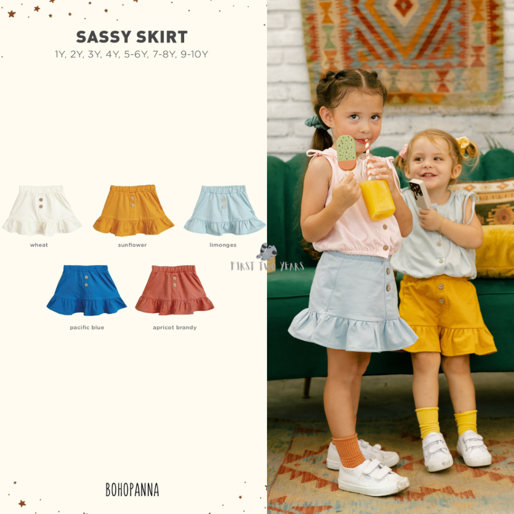 Bohopanna - Sassy Skirt / Rok Anak Perempuan Part 2