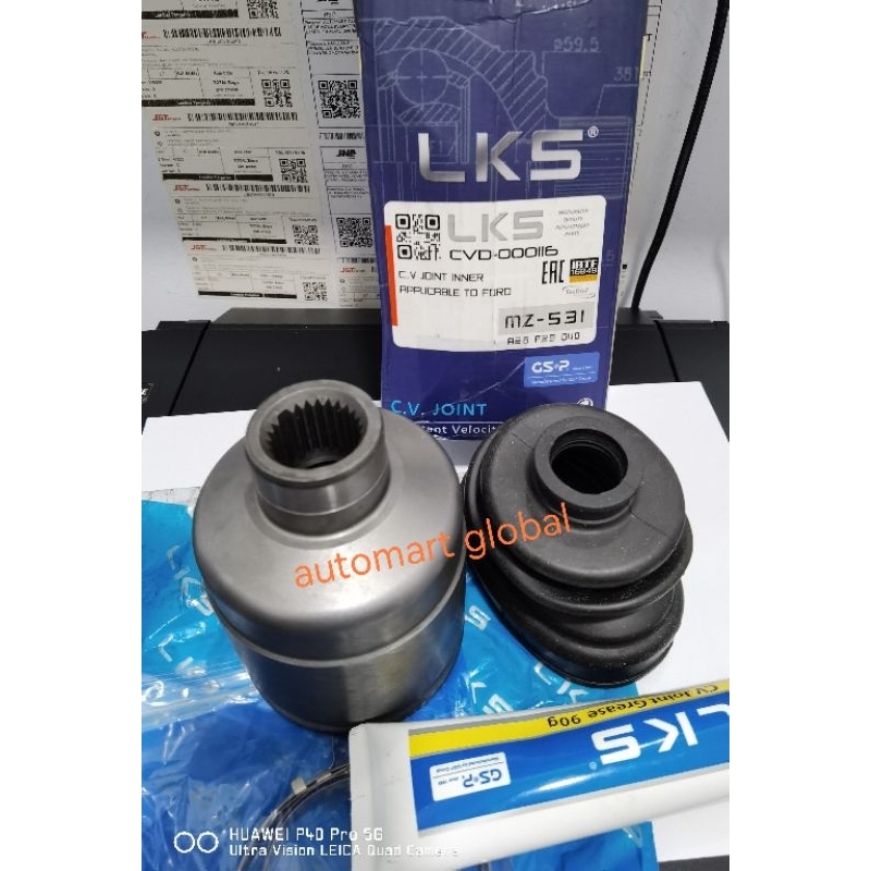 CV joint dalam Ford ranger 2.5 kiri 26x25