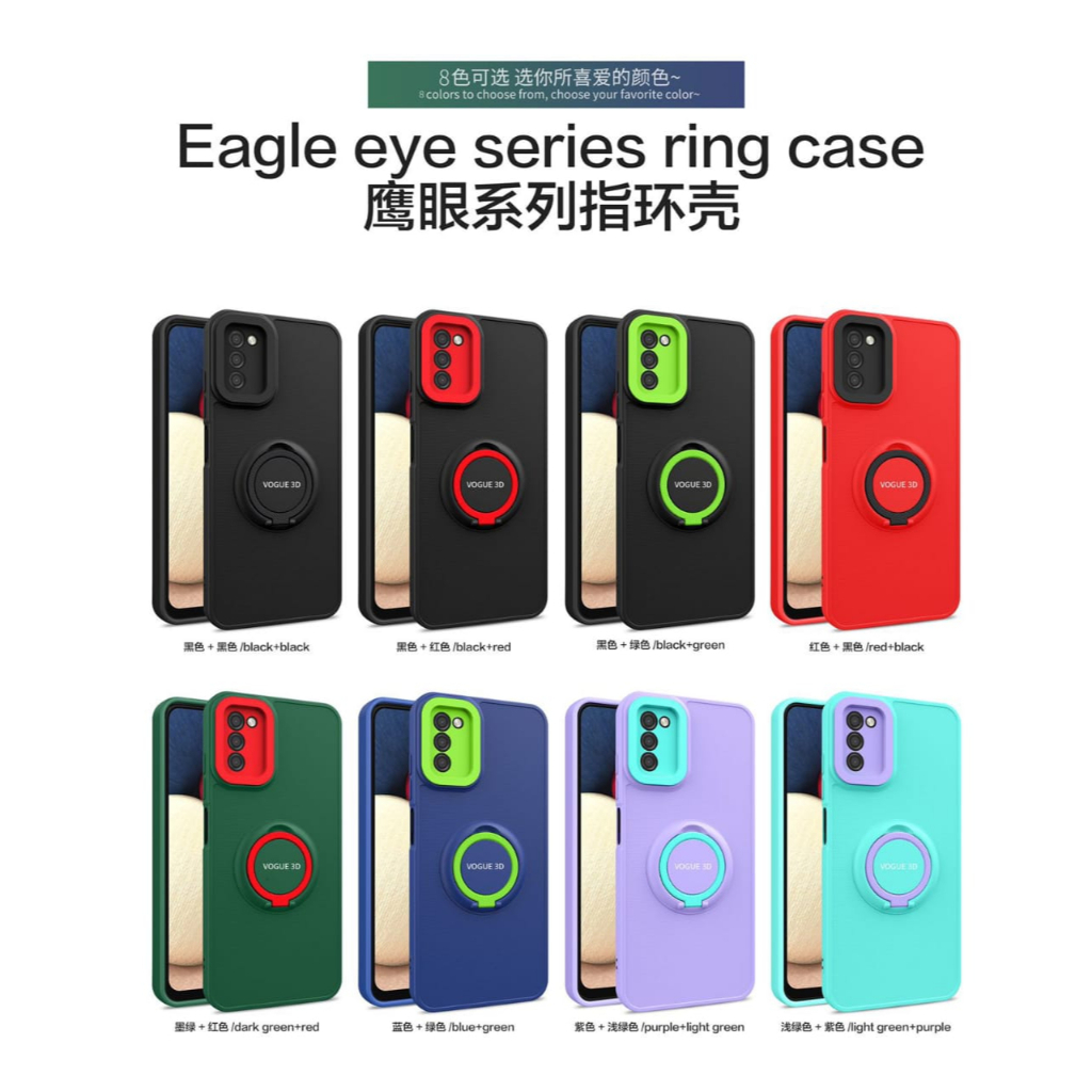 Casing Realme C33 C30 C31 C35 C20 C21 2021 C21Y C25Y 9i Narzo 50i prime soft case Ring case macaron Eagle Eye standing silikon colour