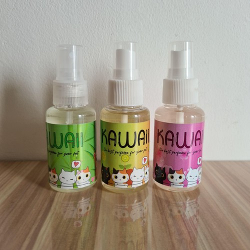 Kawaii Parfum Kucing Wangi Fresh Aroma Aloe Vera