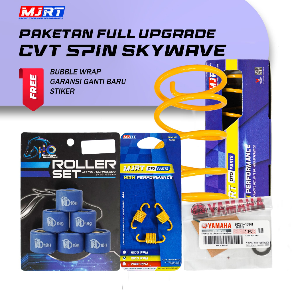 PAKET UPGRADE CVT SKYWAVE SPIN SKYDRIVE HAYATE