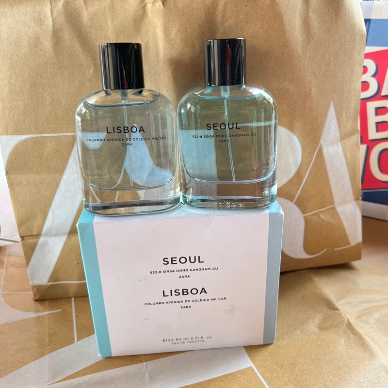 ORIGINAL PARFUM ZARA MAN SEOUL dan LISBOA