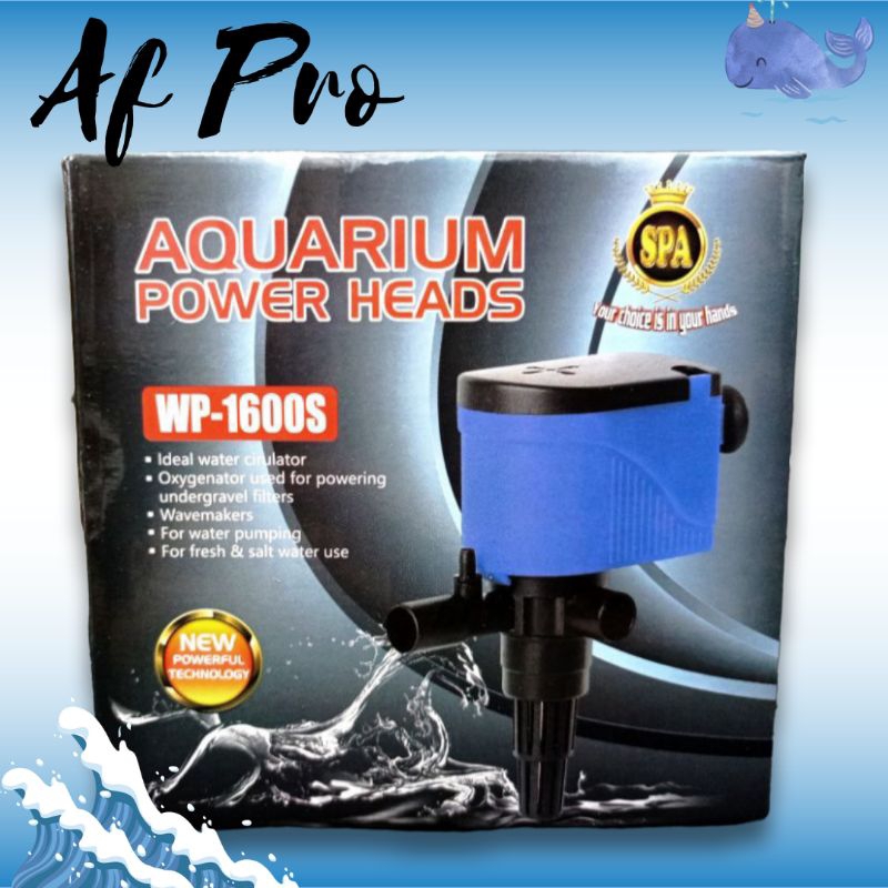 Promo murah Pompa aquarium kolam kecil SPA 1600S