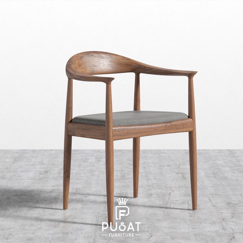 KURSI CAFE / KURSI MAKAN SENDERAN, DUDUKAN JOK KAIN