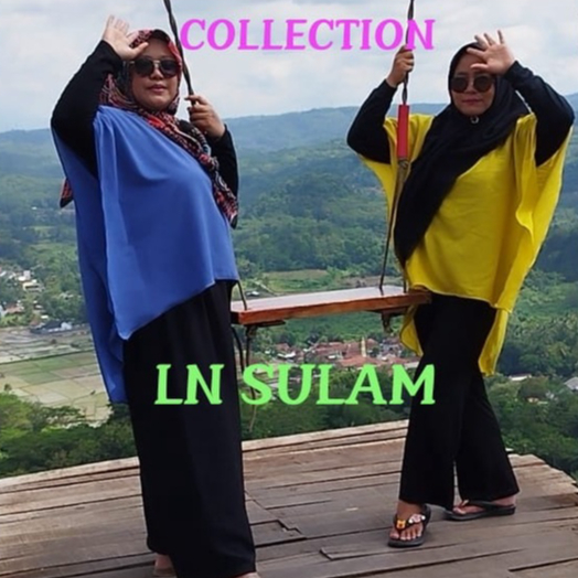 Outer Nazma Batwing Long Outer Perlengkapan Stelan Baju Pakaian Atasan Wanita Rompi Polos Perempuan Baju Kalong/Keleleawar Santai dan baju lebaran kondangan model motif Terbaru baju lebaran stelan kaftan