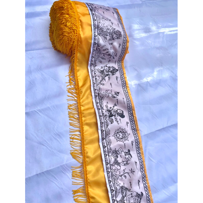 IDER IDER MOTIF WAYANG lebar 20cm