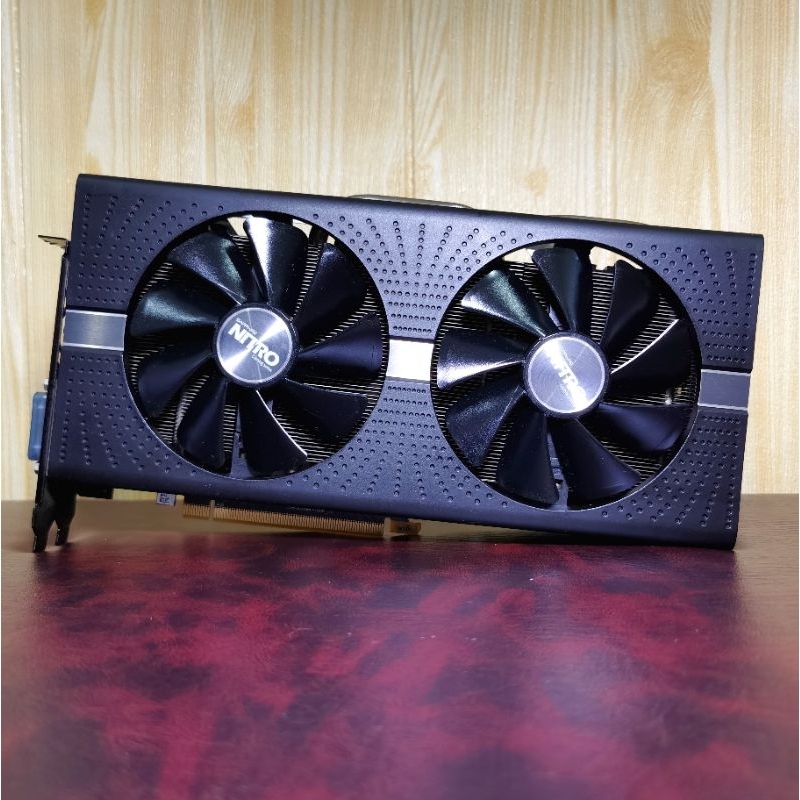 VGA Radeon RX 580 8GB Sapphire NITRO AMD Radeon RX580 8 GB Nitro+ RGB NOT GTX 1060 GTX1060 GTX 1050 