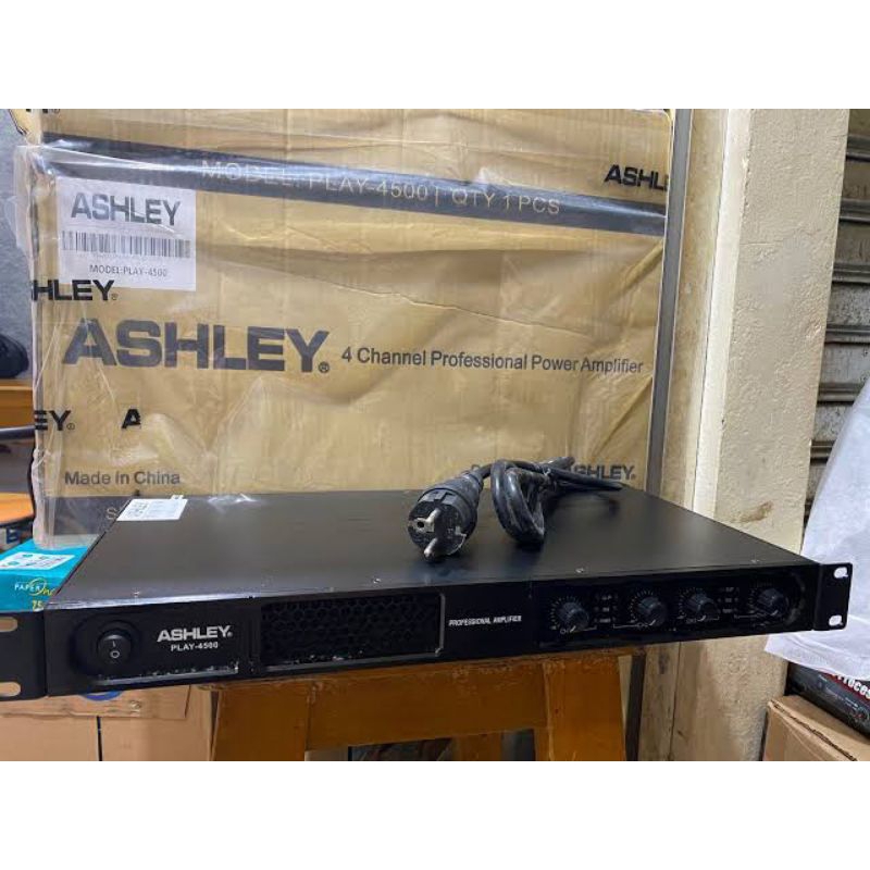 Ashley Power PLAY 4500 - 4 Channel Original Power Ashley PLAY4500
