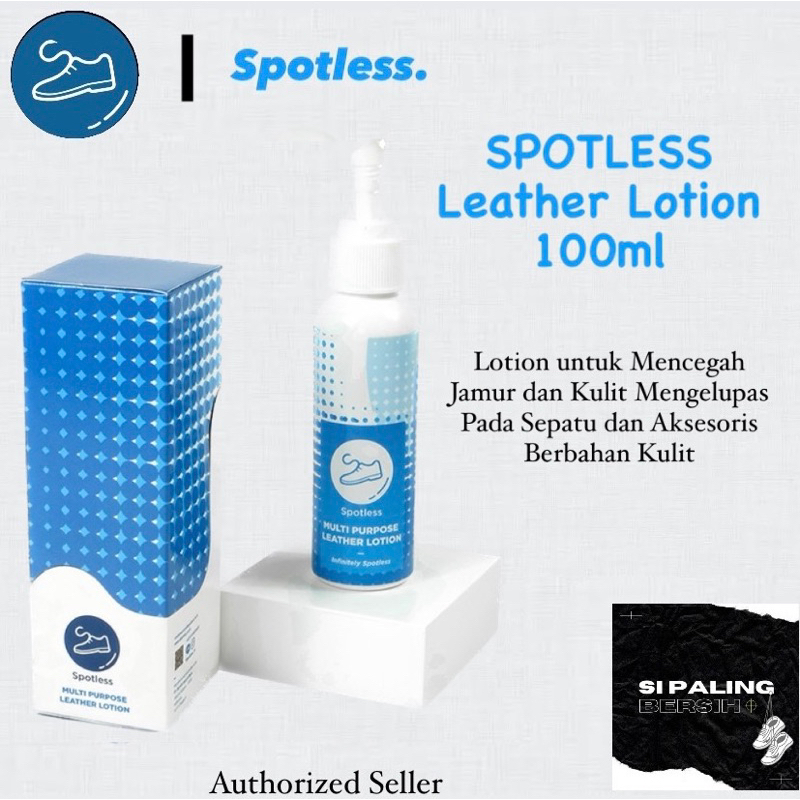 Spotless Leather Lotion Perawatan Khusus Sepatu Kulit 100ml