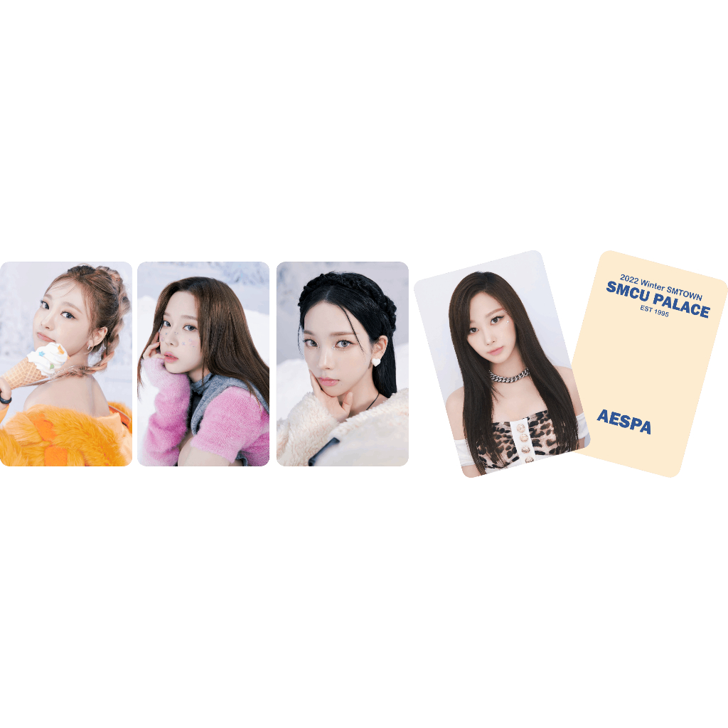 PHOTOCARD AESPA WINTER SMCU PALACE Ready Stock