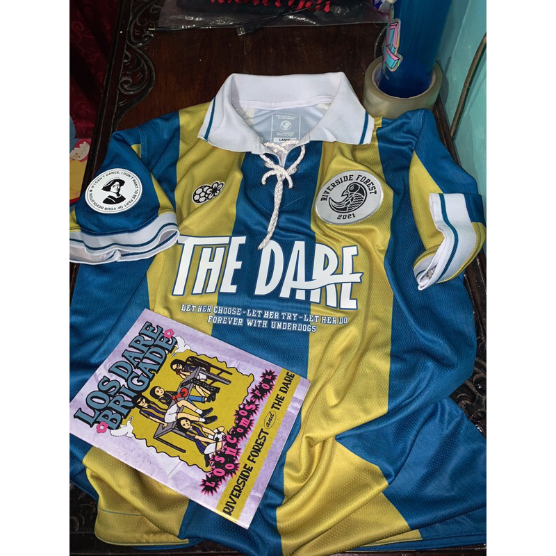(READY) jersey blokecore riverside forest x the dare band x birdsdeath brigade WITH ZINE