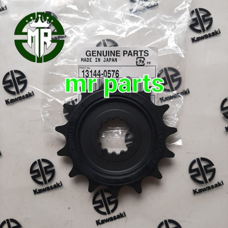 gear gir depan 15t kawasaki er6 er6n er6f versys 650 original