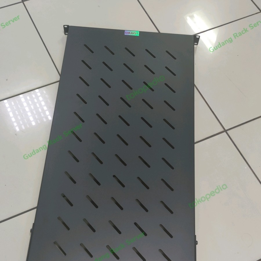 Fix Shelf tatakan ambalan rackmount 19 inch 900mm