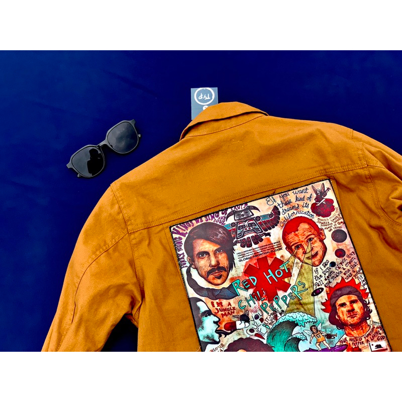 [HOT] TYP.WEAR Caramel Canvas Jacket x RED HOT CHILLI PEPPER Custom Backpatch